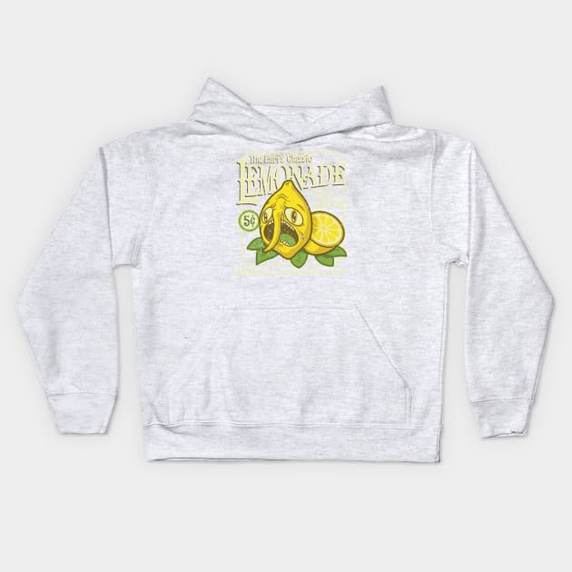 The Earl's Classic Lemonade (Grunge) Kids Hoodie by chocopants